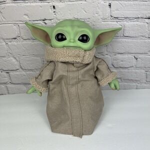 Star Wars MANDALORIAN The‎ Child 11" Plush GROGU Standing Baby Yoda Doll Mattel